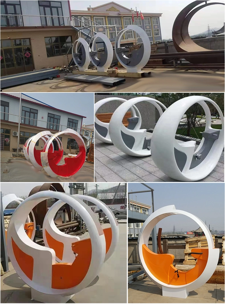 Free Design Outdoor Park Interactive Bicycle Fountain